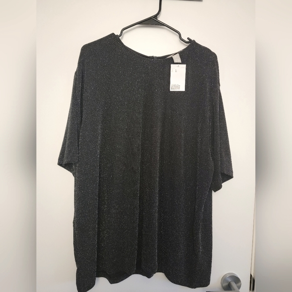 Black H&M Jersey Top - Picture 1 of 3